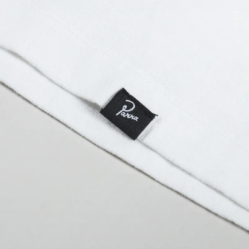 By Parra Not Finished Long Sleeve T Shirt White-7