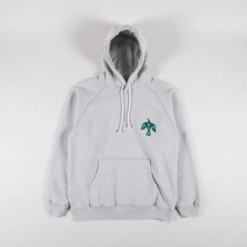 By Parra Crow Logo Hoodie Heather Grey