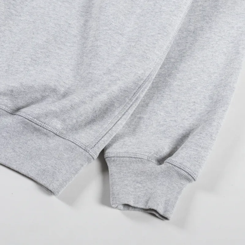 By Parra Crow Logo Hoodie Heather Grey-7