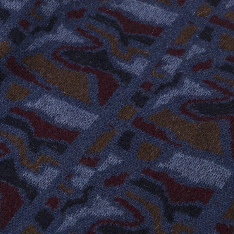 By Parra Repeat Ftp Booster Knitted Pullover Blue-5