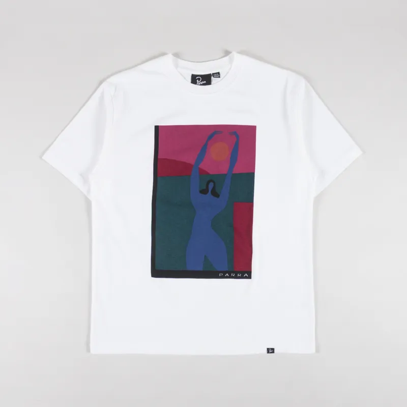 By Parra Protect The Sun T Shirt White