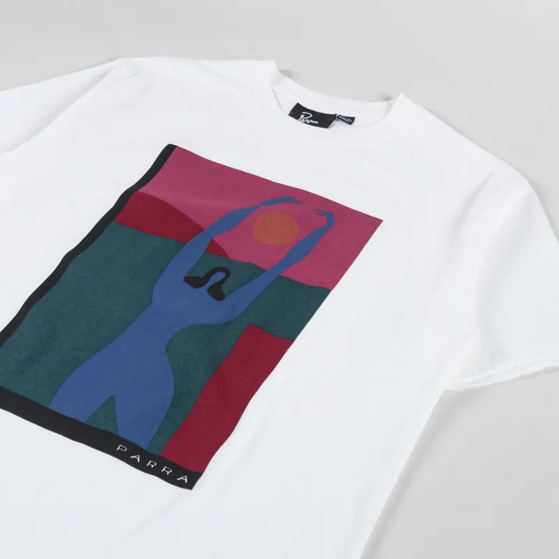 By Parra Protect The Sun T Shirt White-1