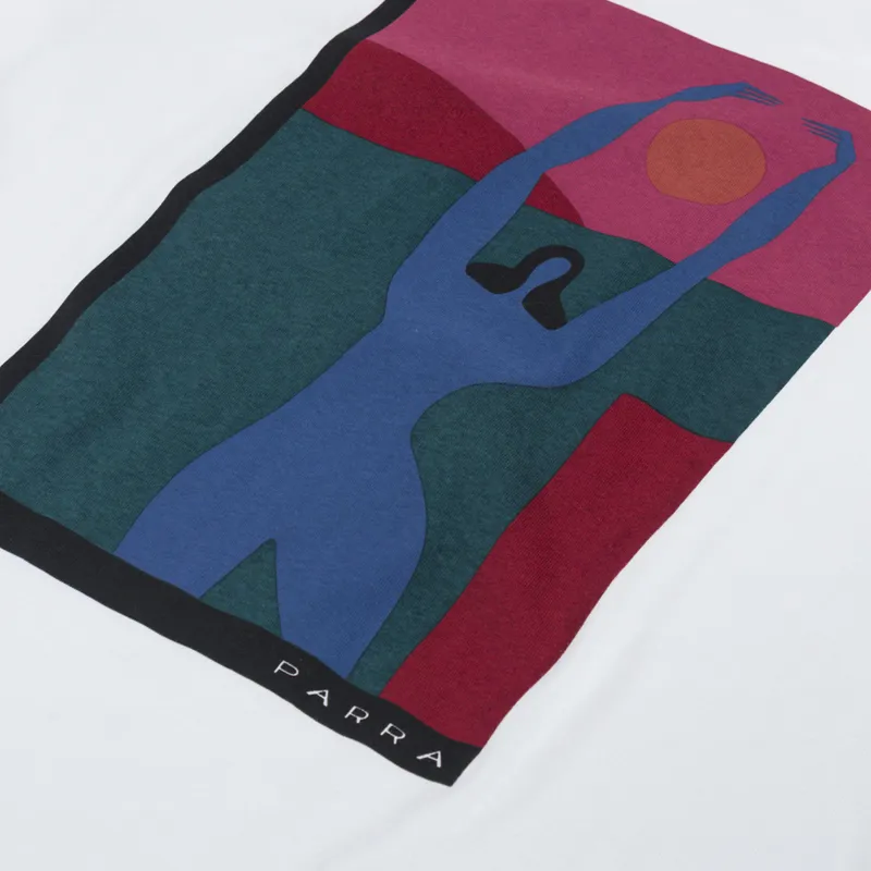 By Parra Protect The Sun T Shirt White-2