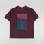 By Parra Protect The Sun T Shirt Burgundy