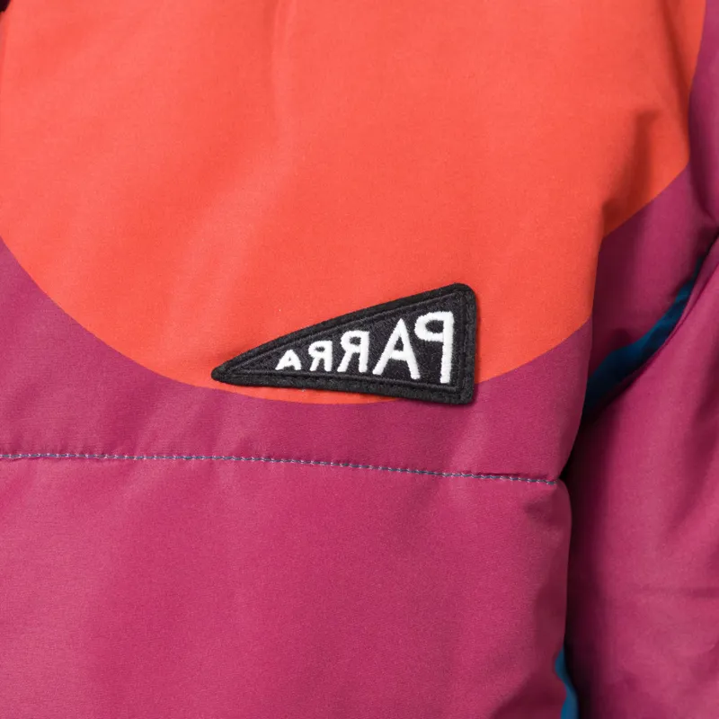 By Parra Protect The Sun Reversible Puffer Jacket Brown-11