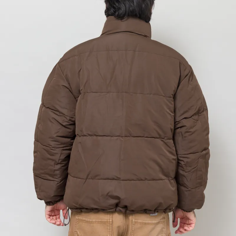 By Parra Protect The Sun Reversible Puffer Jacket Brown-5