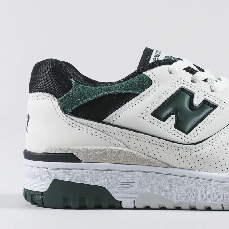 New Balance 550 Shoes Beige Nightwatch Green Black-5