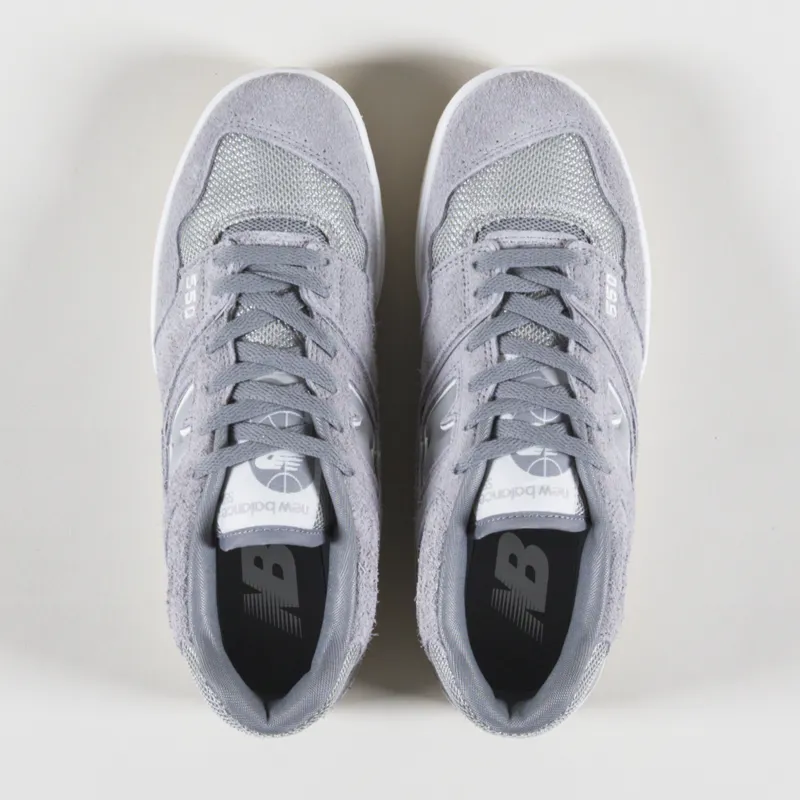 New Balance 550 Shoes Slate Grey-4