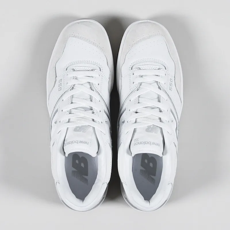 New Balance 550 Shoes White Gum-2