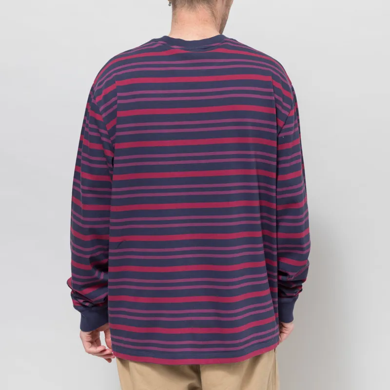 By Parra 1992 Long Sleeve T Shirt Purple-2