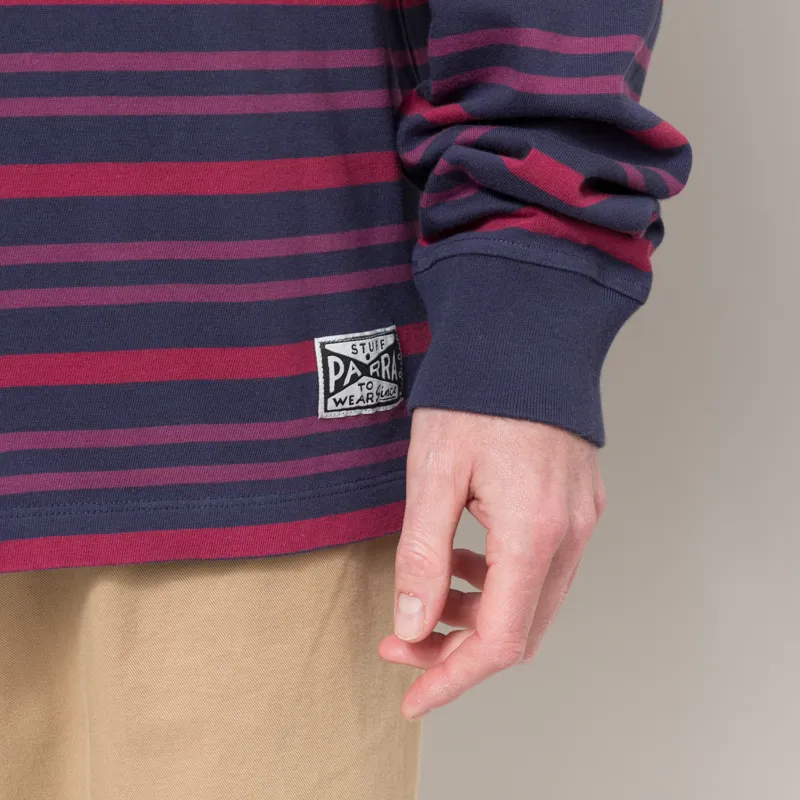 By Parra 1992 Long Sleeve T Shirt Purple-4