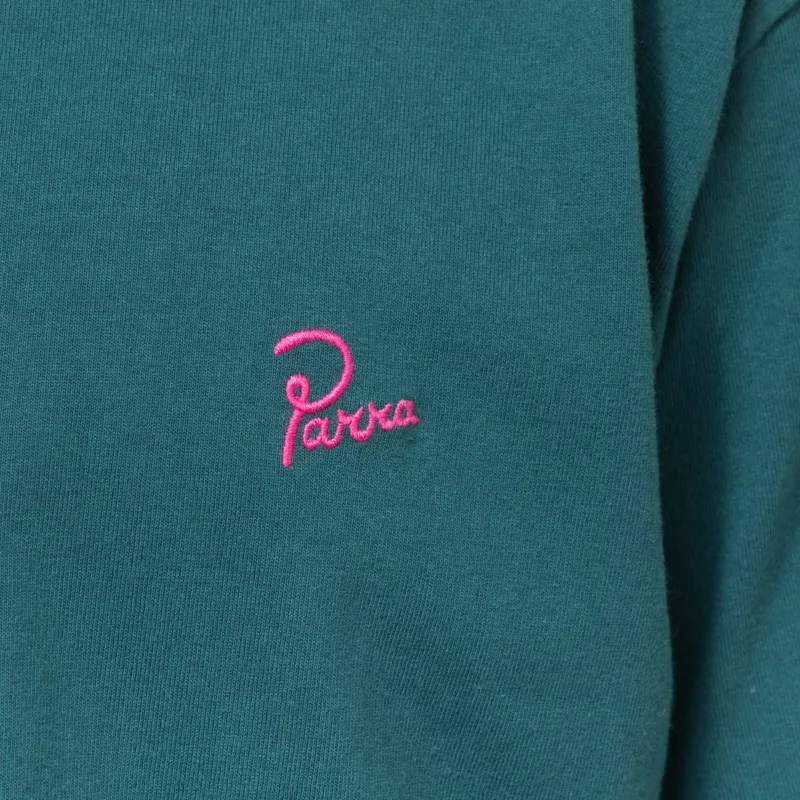 By Parra Signature T Shirt Dark Green-5