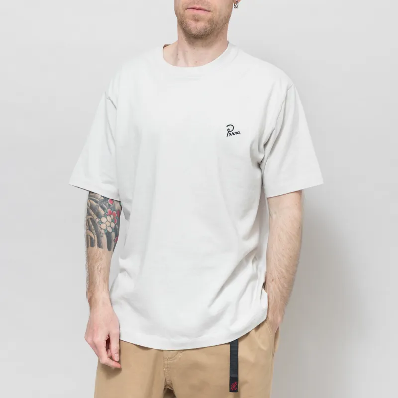 By Parra Signature T Shirt Greyish