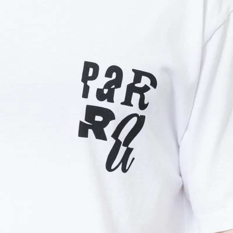By Parra Why Are You Here T Shirt White-4