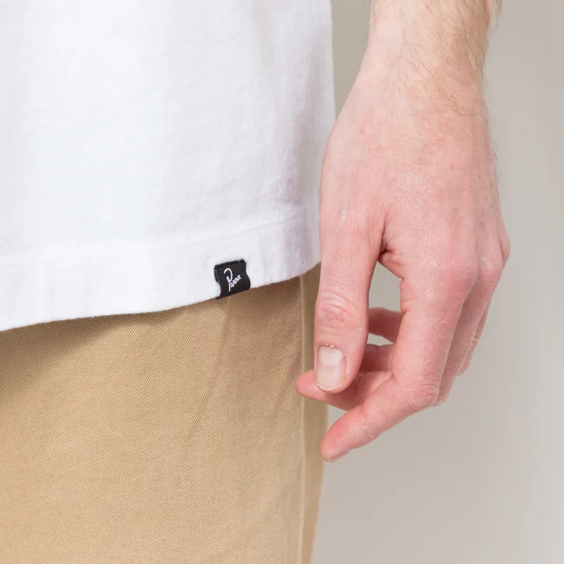 By Parra Reading The Square T Shirt White-5