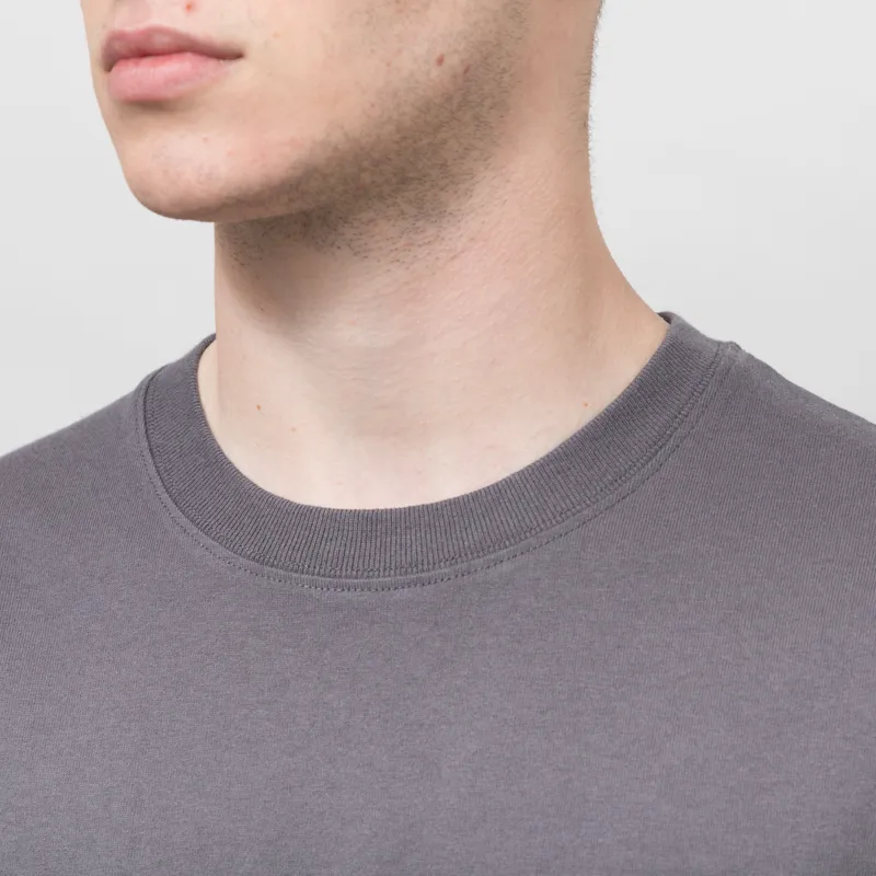 By Parra Signature Pocket T Shirt Grey-2