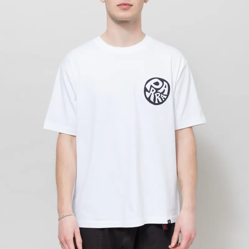 By Parra Play Ball T Shirt White-1