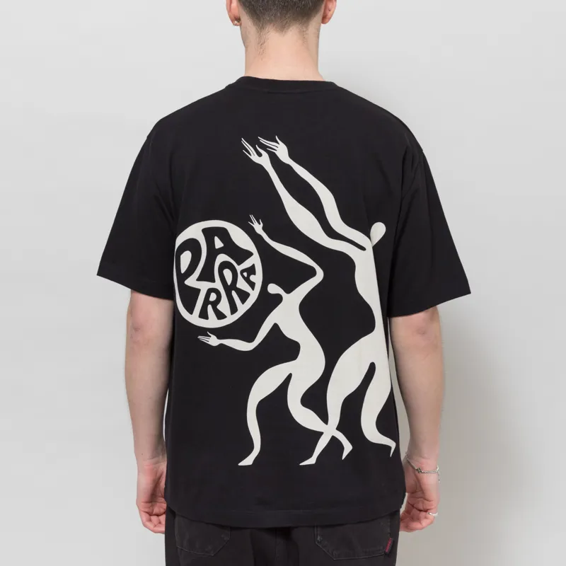 By Parra Play Ball T Shirt Black