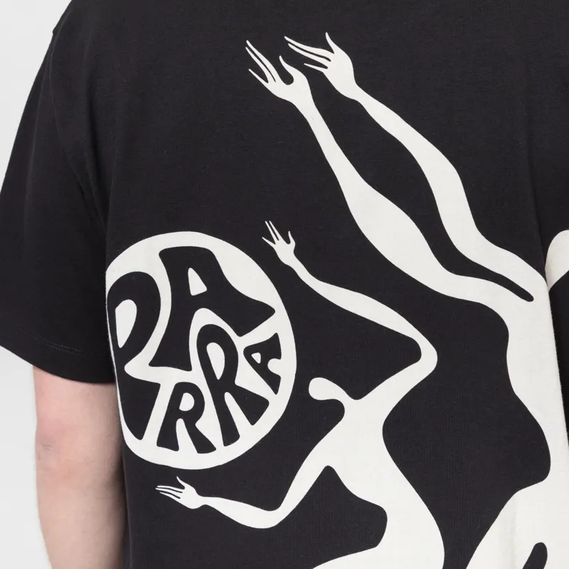 By Parra Play Ball T Shirt Black-4