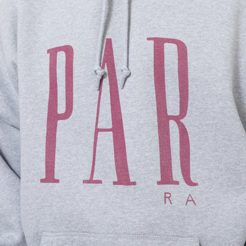 By Parra Gapped Hooded Sweatshirt Grey-4