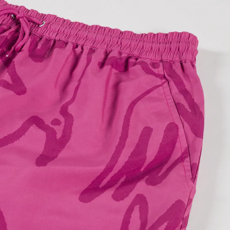By Parra Birds Fly Swim Shorts Purple Pink-6