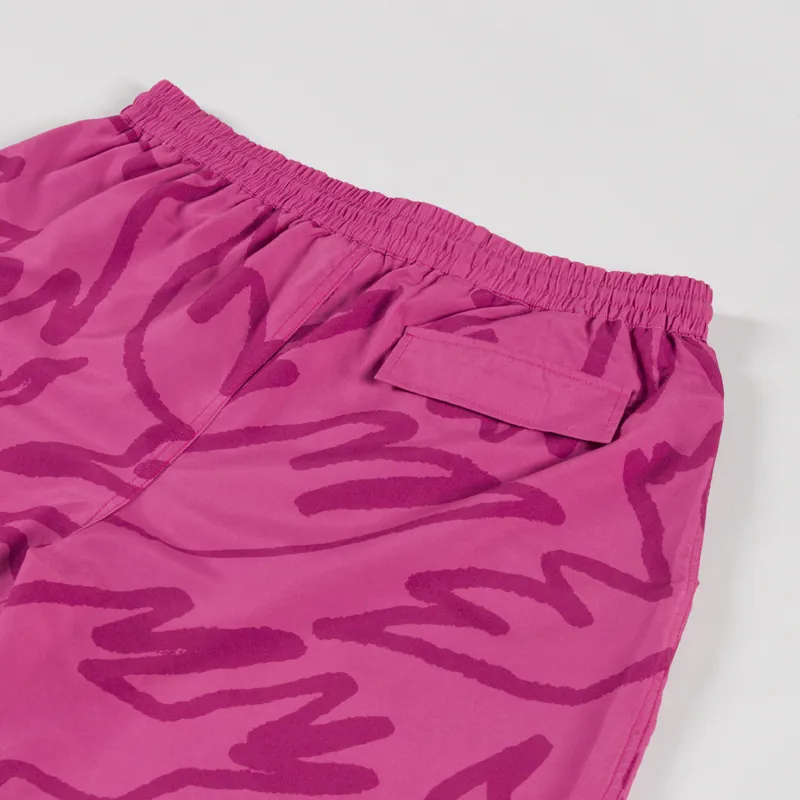 By Parra Birds Fly Swim Shorts Purple Pink-3