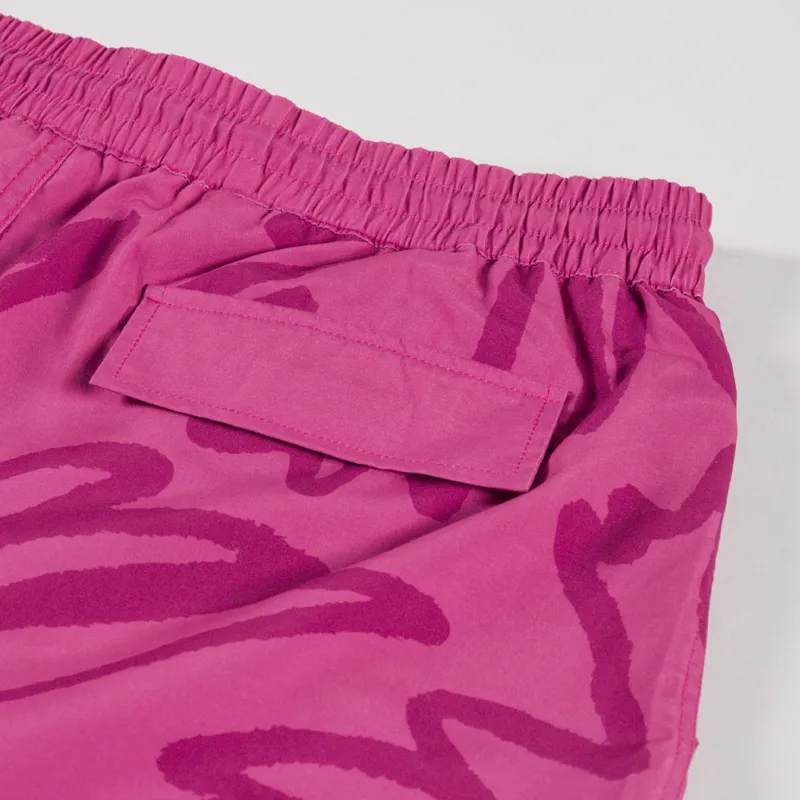 By Parra Birds Fly Swim Shorts Purple Pink-7