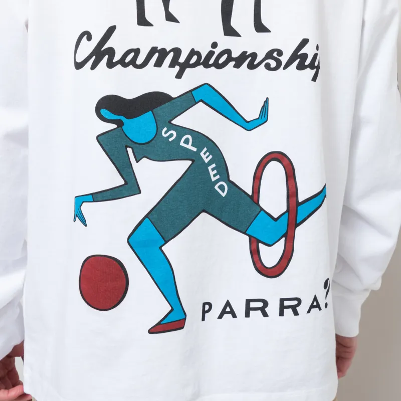 By Parra Divine Hammer Long Sleeve T Shirt White-4