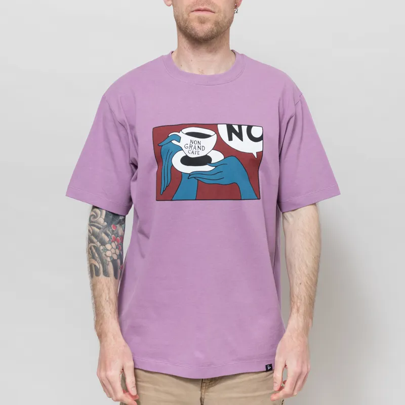 By Parra Not You T Shirt Purple-2