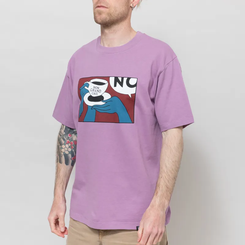 By Parra Not You T Shirt Purple-1
