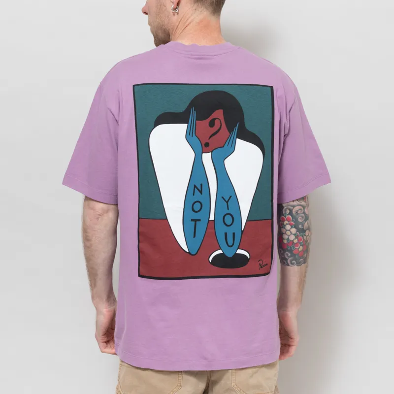 By Parra Not You T Shirt Purple
