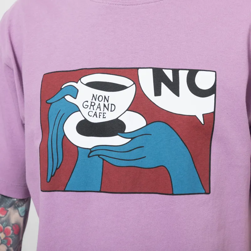 By Parra Not You T Shirt Purple-5