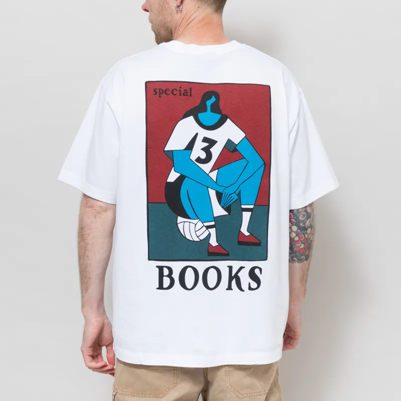 By Parra Special Books T Shirt White