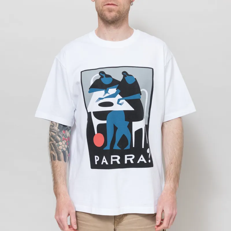 By Parra What Is This T Shirt White