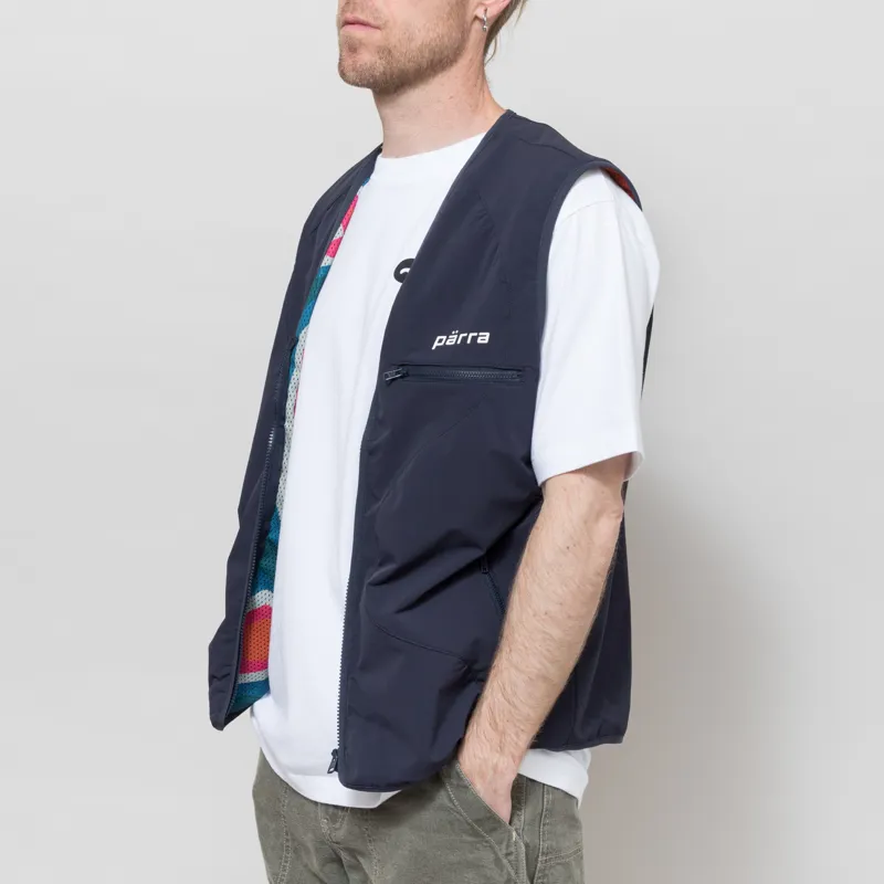 By Parra Wiggle Stones Vest Blue-1