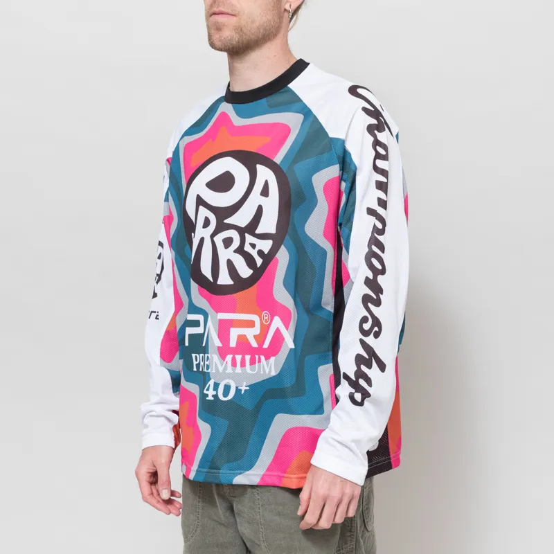 By Parra MTB Competition Jersey White-1