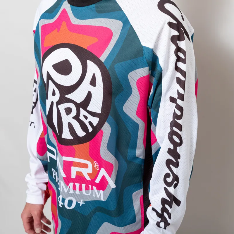 By Parra MTB Competition Jersey White-5