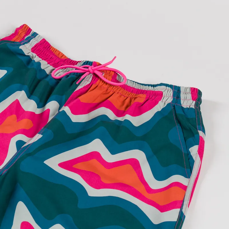 By Parra Gem Stones Swim Shorts Pink-2