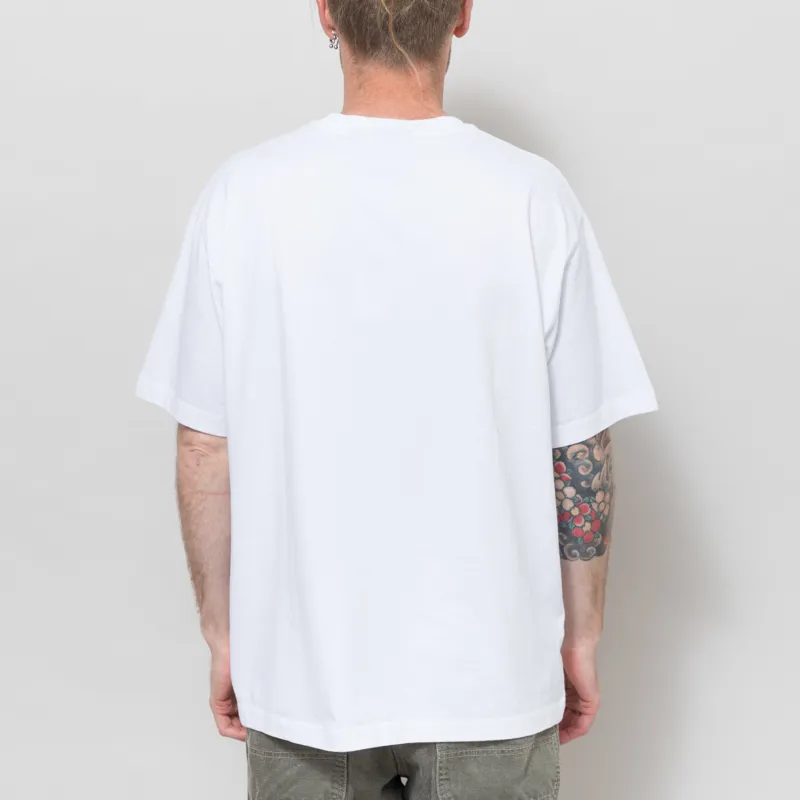 By Parra Basketball T Shirt White-2