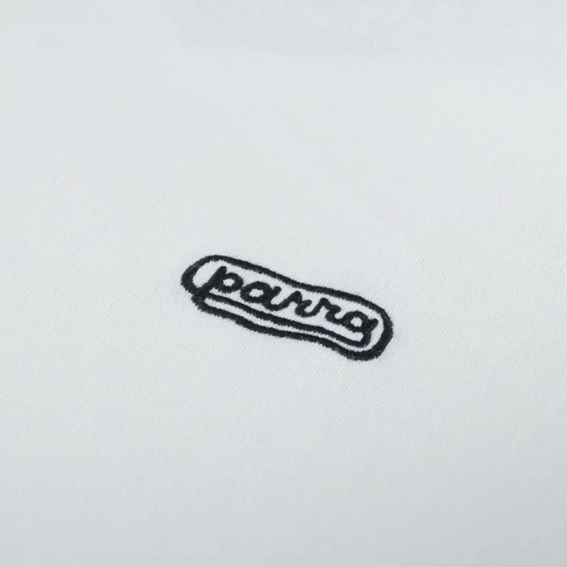 By Parra Wrapped Around Logo T Shirt Dirty White-2
