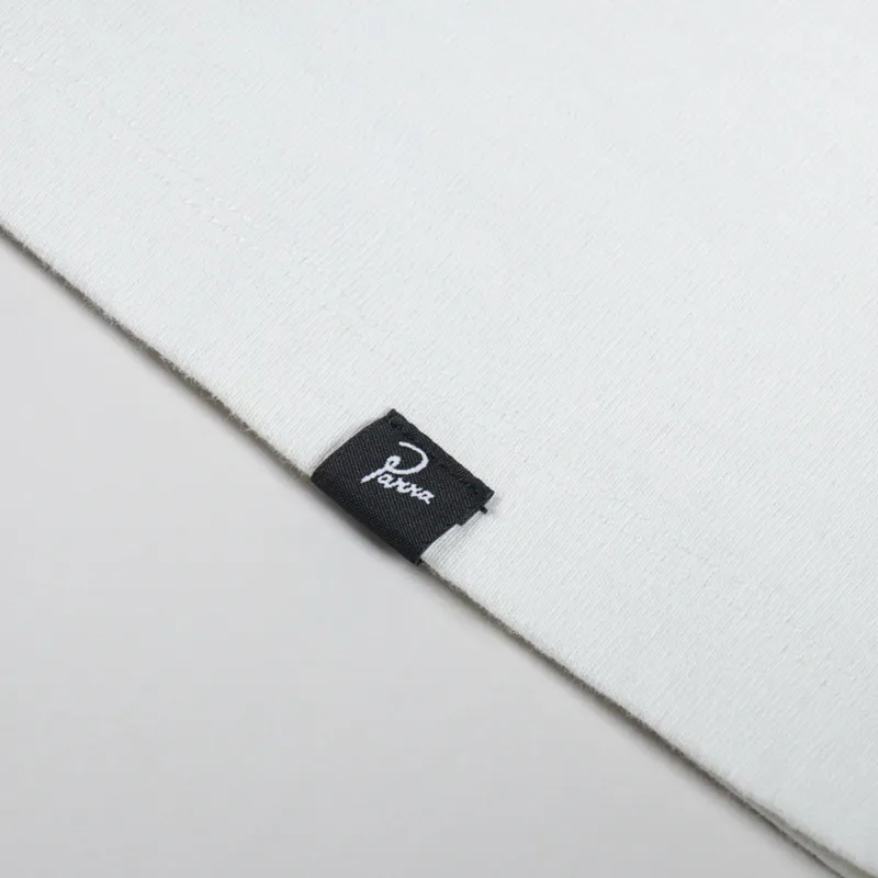 By Parra Wrapped Around Logo T Shirt Dirty White-3