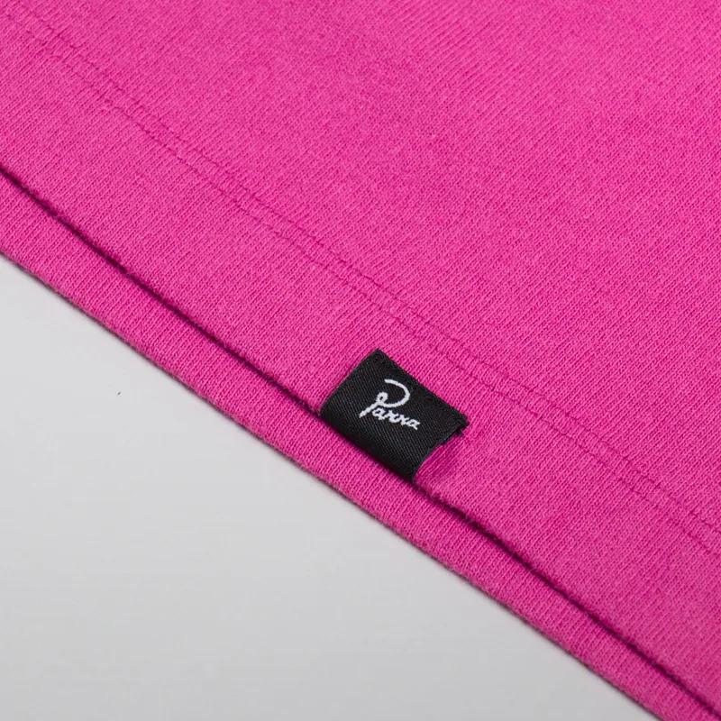 By Parra Wrapped Around Logo T Shirt Purple Pink-3