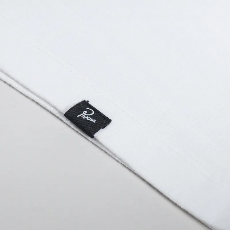 By Parra Vertical Thoughts T Shirt White-7