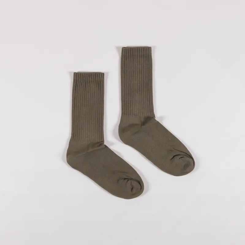 Colorful Standard Organic Active Socks Dusty Olive