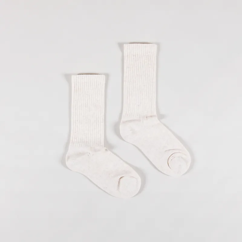 Colorful Standard Organic Active Socks Ivory White