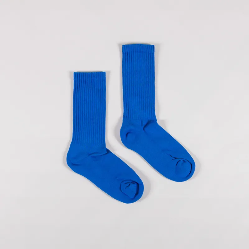 Colorful Standard Organic Active Socks Pacific Blue