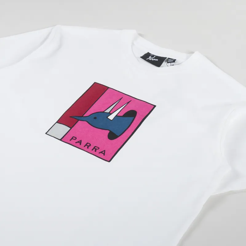 By Parra The Hunted T Shirt White-1