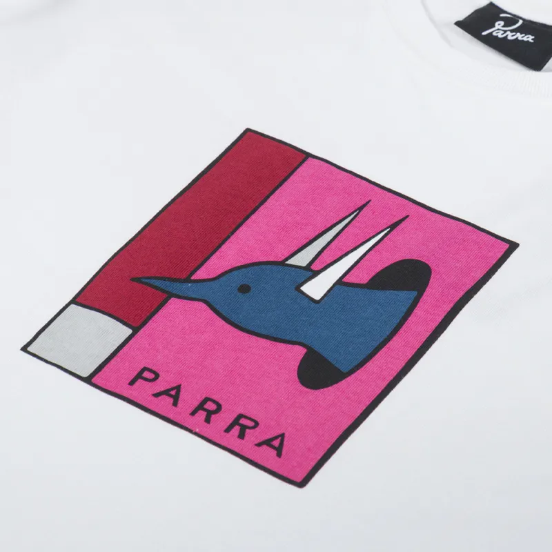 By Parra The Hunted T Shirt White-2