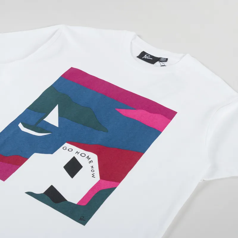 By Parra No Vacation T Shirt White-1
