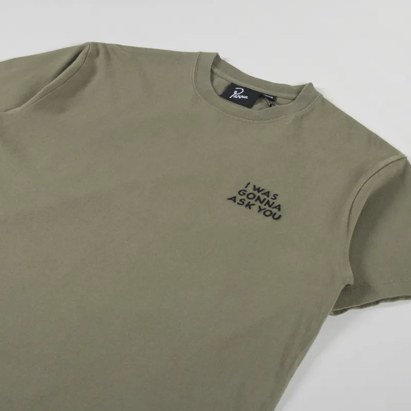 By Parra Waiting For You T Shirt Green-3